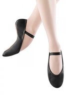 Full Sole Leather Ballet Shoe (Black) Child’s - Washington Dancewear
