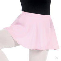 Eurotard Girls Chiffon Mock Wrap Pull On Skirt - Washington Dancewear