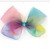 Pastel Rainbow Ombre Bow - Washington Dancewear