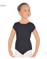 Eurotard Short Sleeve Leotard with Tactel® Microfiber Child’s - Washington Dancewear

