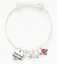 Phrases and Stones Bracelet - Washington Dancewear