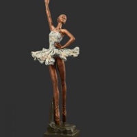 Toned Ballerina Figurine - Washington Dancewear