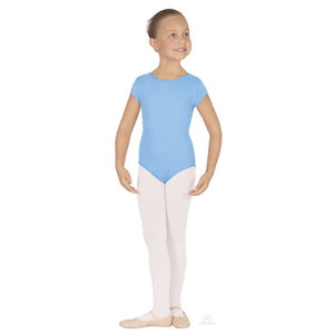 Eurotard Short Sleeve Leotard with Tactel® Microfiber Child’s - Washington Dancewear