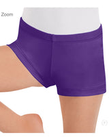 Eurotard Booty Shorts with Tactel® Microfiber Child's - Washington Dancewear
