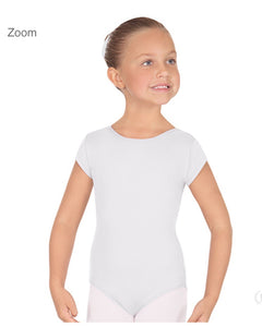 Eurotard Short Sleeve Leotard with Tactel® Microfiber Child’s - Washington Dancewear
